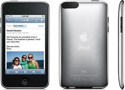 Refurbished: Apple iPod Touch 3rd Generation 8GB - Black, C