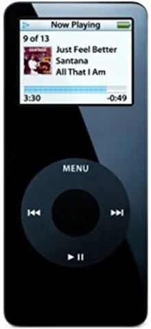 Refurbished: Apple iPod Nano 1st Generation 2GB - Black, B