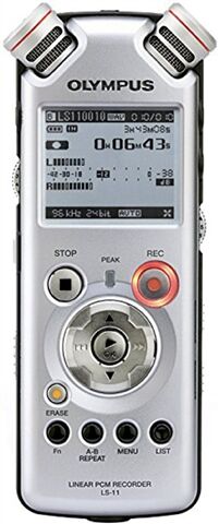 Refurbished: Olympus LS-11 8GB MP3/Voice Recorder, B