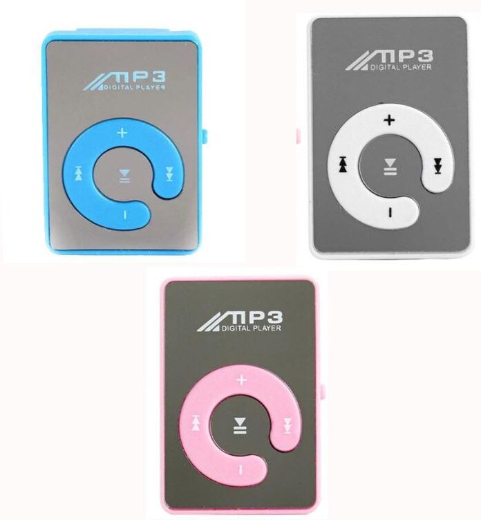 HOD Health&Home Mini Clip Mp3 Player Support 8Gb Tf Card Portable Music