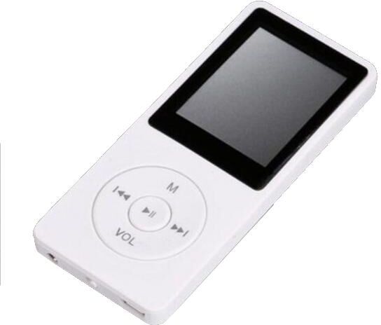 HOD Health&Home F8 Long Standby Lossless Music Mp3 Player E Book Video Playback 8Gb White