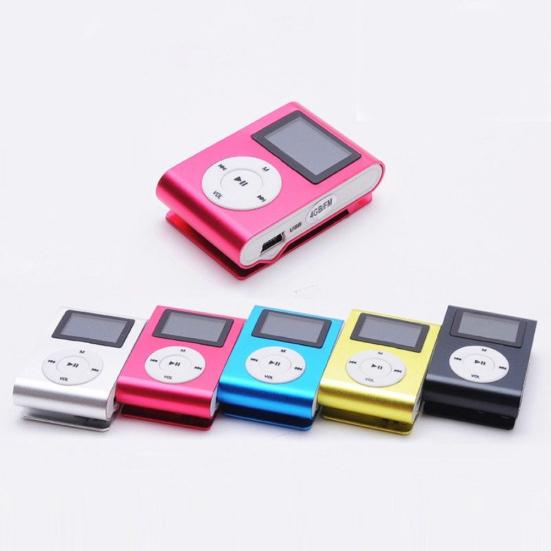 LOMEII Electronic Clip-on Mini USB LCD Screen MP3 Micro SD TF Card Support Sports Music Player