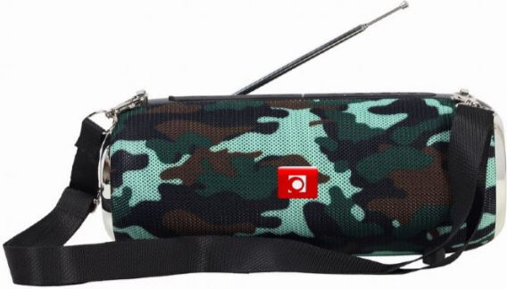 Gembird SPK-BT-17 - Bluetooth Lautsprecher mit FM-Radio - Camouflage