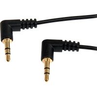STARTECH.COM ST MU1MMS2RA - Audio Kabel, 3,5 mm Stereo Klinkenstecker, gewinkelt, 0,3 m
