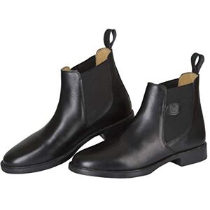 Kerbl Unisex Kinder rideankelstøvler klassisk Reitstiefelette, Schwarz, 35 EU