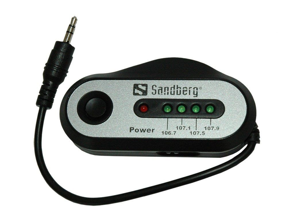 Sandberg FM-sendere til MP3-afspillere