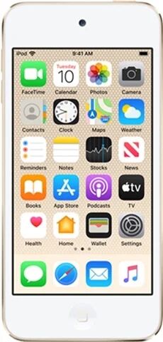 Refurbished: Apple iPod Touch 7th Gen (A2178) 32GB - Gold, C