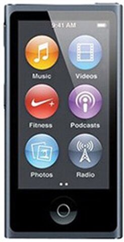 Refurbished: Apple iPod Nano 7th Generation 16GB - Space Grey, B