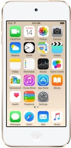 Refurbished: Apple iPod Touch 6th Generation 32GB - Gold, B