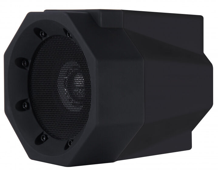 Swipe luidspreker Boombox bluetooth 12,5 cm zwart - Zwart