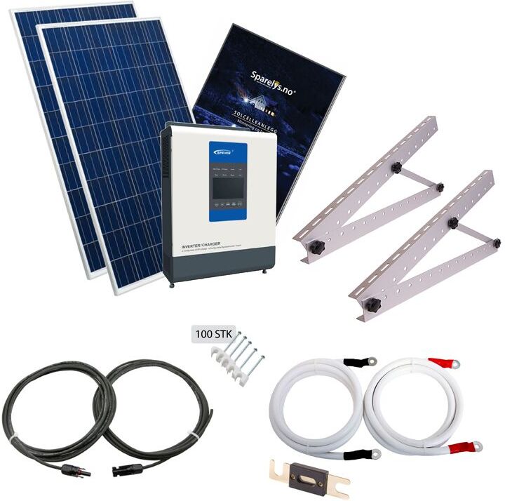 EP Solar Kraftpakke, 230V - 2000W/ 4000W, MPPT