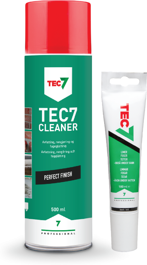 Limsett med cleaner og lim, TEC7 Easy Bond