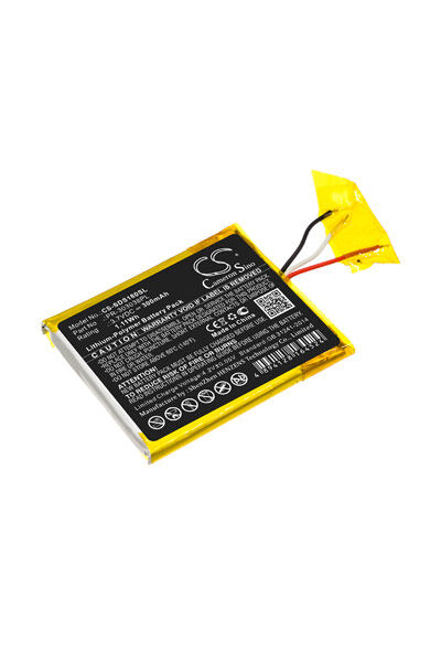 SanDisk Batteri (300 mAh 3.7 V, Sort) passende til Batteri til SanDisk SDMX18R-004GR-A57