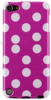 Apple iPod Touch 5/6 Cover Dots (Purple, White)