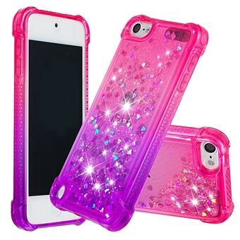 Gradient Glitter Powder Quicksand TPU-fodral till iPod Touch (2019) / Touch 6 / Touch 5