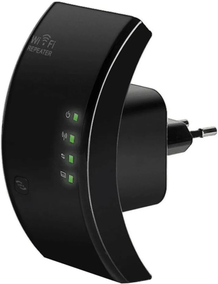 eStore Trådlös Wifi Repeater - Svart