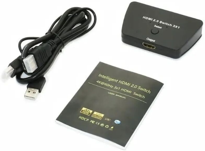 eStore HDMI Switch, 3 ingångar