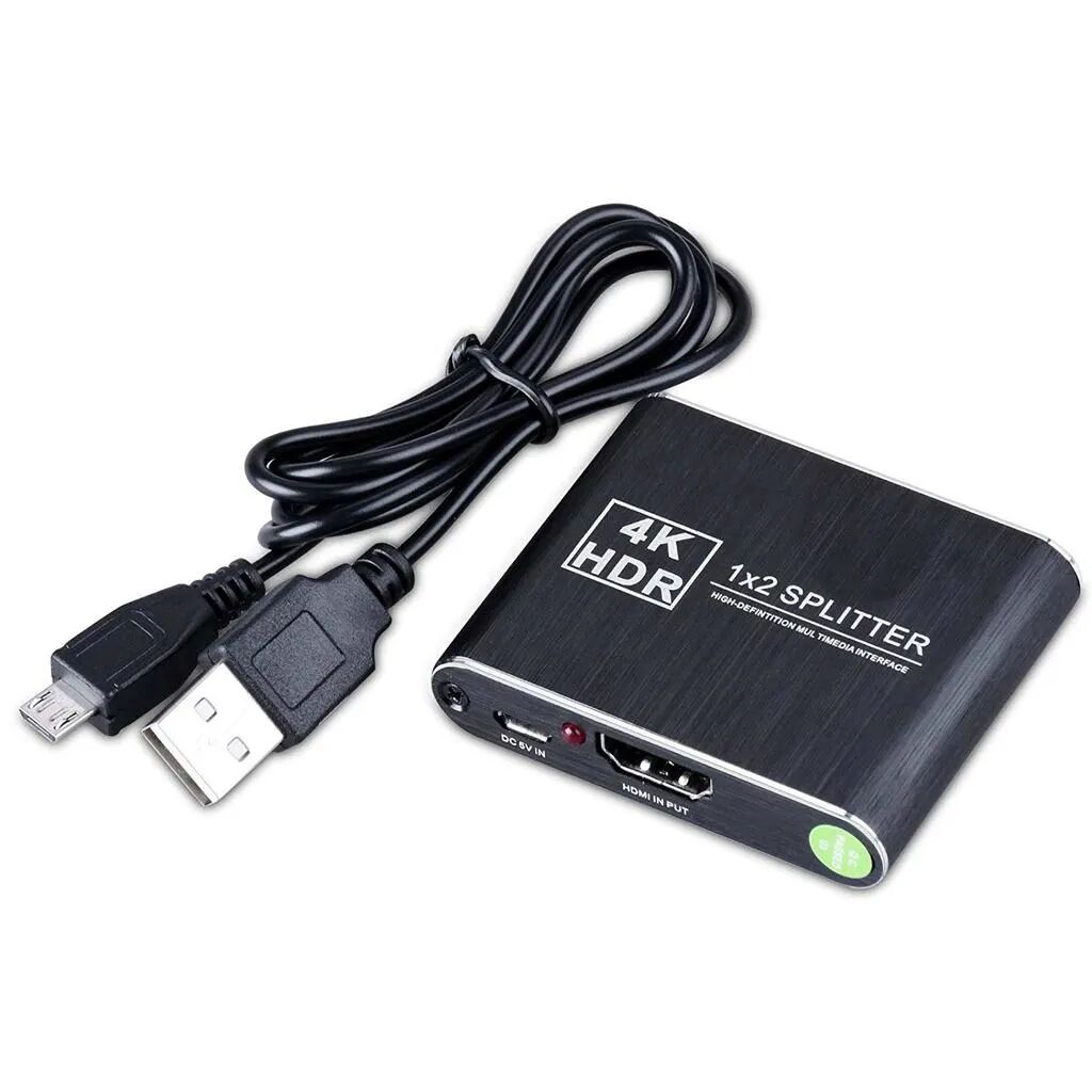 INF HDMI splitter 1x2 - 3D, full HD 1080P och 4K