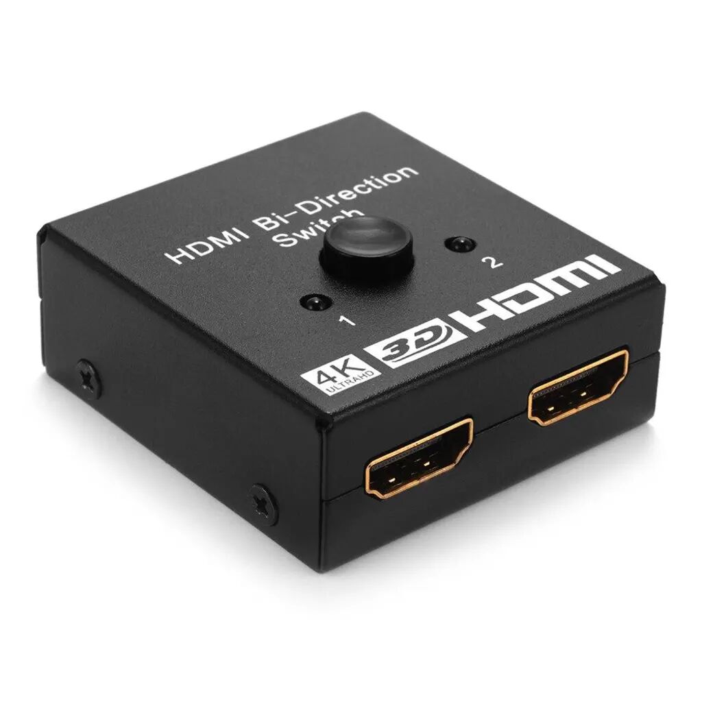 INF HDMI dubbelriktad splitter/switch
