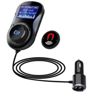 HOD Health&Home Bc30 Bluetooth Fm Transmitter Hands Free Phone Car Charger Mp3 Music Player Black