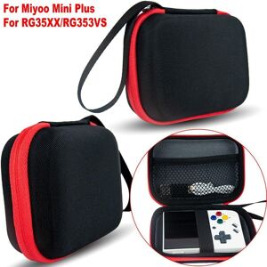 IQiuyilii09 EVA Game Machine Bag Hard Storage Box for Miyoo Mini Plus/Anbernic RG35XX/RG353VS Household