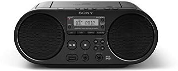 4905524992557 Sony -Boombox CD-spelare (DAB, FM-radio, USB) svart, ZSPS55B.CED