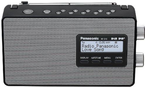 5025232760046 Panasonic RF-D10EG-W DAB+ digitalradio svart