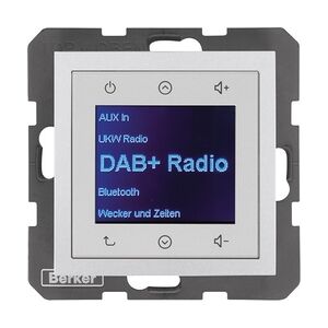Berker Radio DAB+, Bt., B.x alu 30841404