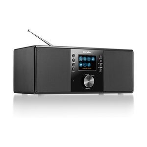 Kärcher Karcher DAB 7000i Internetradio (DAB+ / UKW-RDS, WLAN & Bluetooth, USB-Anschluss, AUX-IN) schwarz