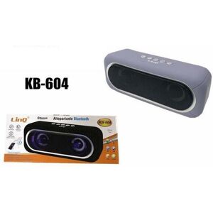 Trade Shop Traesio - lautsprecher lautsprecher bluetooth radio fm microsd usb aux tf led licht KB-604