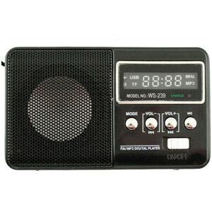 Trade Shop Traesio - drahtloser bluetooth wiederaufladbarer lautsprecher tragbares fm-radio Q-Y7000