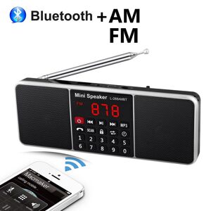 Kawall Fashion Digitales Tragbares Radio Am Fm Bluetooth-Lautsprecher Stereo-Mp3-Player Tf Sd-Karte Usb-Laufwerk Freisprechanruf Wiederaufladbare Lautsprecher
