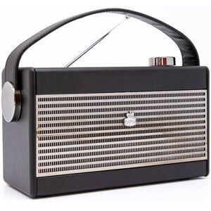 GPO Retro GPO Darcy Vintage Style Radio - Sort & Sølv