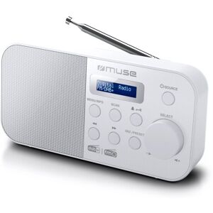 MUSE M-109 DBW Radio Portable DAB+/FM White