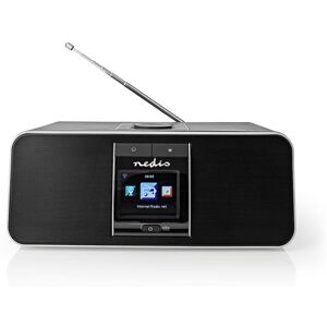 Nedis Internet Radio   Borddesign   Bluetooth® / Wi-Fi   DAB+ / FM / Internet   2.4 