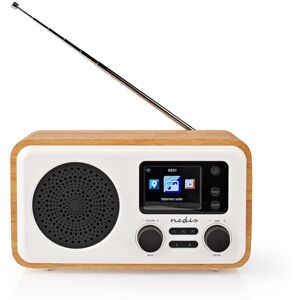 Nedis Internet Radio   Borddesign   Bluetooth® / Wi-Fi   DAB+ / FM / Internet   2.4 