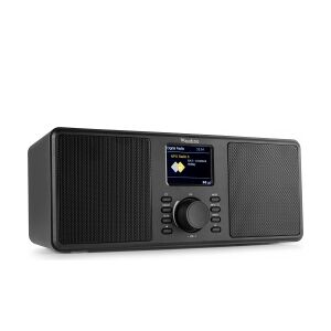 DAB Radio i flot design   God stereo lyd   Tydeligt farve-display   FM   DAB+