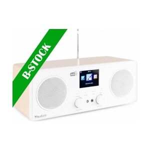 Bari WIFI Internet Stereo Radio with DAB+ White 