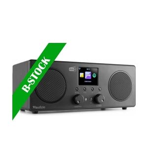 Bari WIFI Internet Stereo Radio with DAB+ Black 