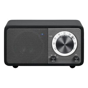 Sangean Genuine Mini WR7 Bluetooth Højtaler m. Radio - Sort