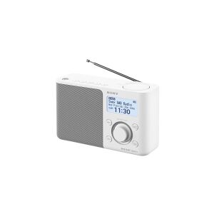 Sony XDR-S61D - DAB bærbar radio - hvid
