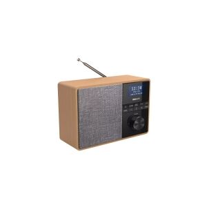 Philips   TAR5505 - DAB bærbar radio - 5 Watt - lyst træ