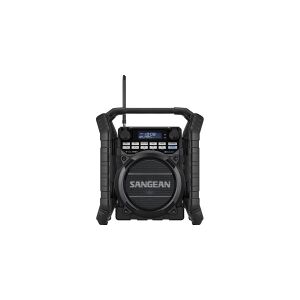 Sangean Electronics U-4 DBT+ Black DAB+/FM-RDS/Bluetooth/AUX/USB Ultra Rugged