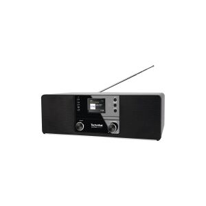 TechniSat DigitRadio 370 CD IR - Audiosystem - 2 x 5 Watt - sort