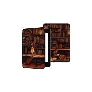 Strado Pokrowiec Tech-Protect Graphic Kindle Paperwhite 4 Library Girl
