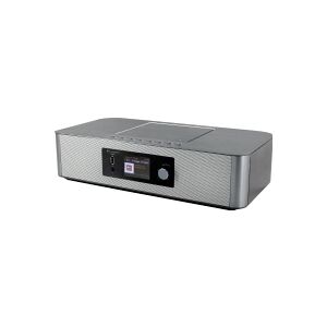 Soundmaster ICD2020, DAB+, Afspiller, CD, CD-R, CD-RW, 15 W, Rustfrit stål, Dreje