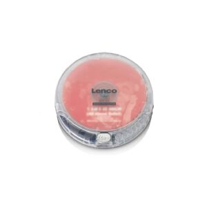 Lenco CD-202TR, 220 g, Transparent, Personlig CD-afspiller