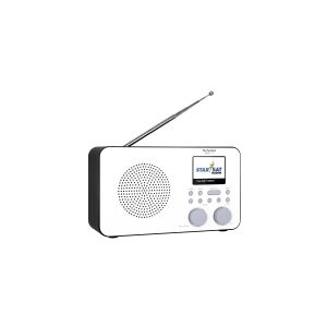 TechniSat Viola 2 C IR - DAB bærbar radio - 3 Watt - sort, hvid