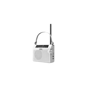 Sangean Electronics Sangean-PR-D6 - Privat radio - 1 Watt - hvid