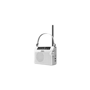 Sangean Electronics Sangean-PR-D6 - Privat radio - 1 Watt - hvid